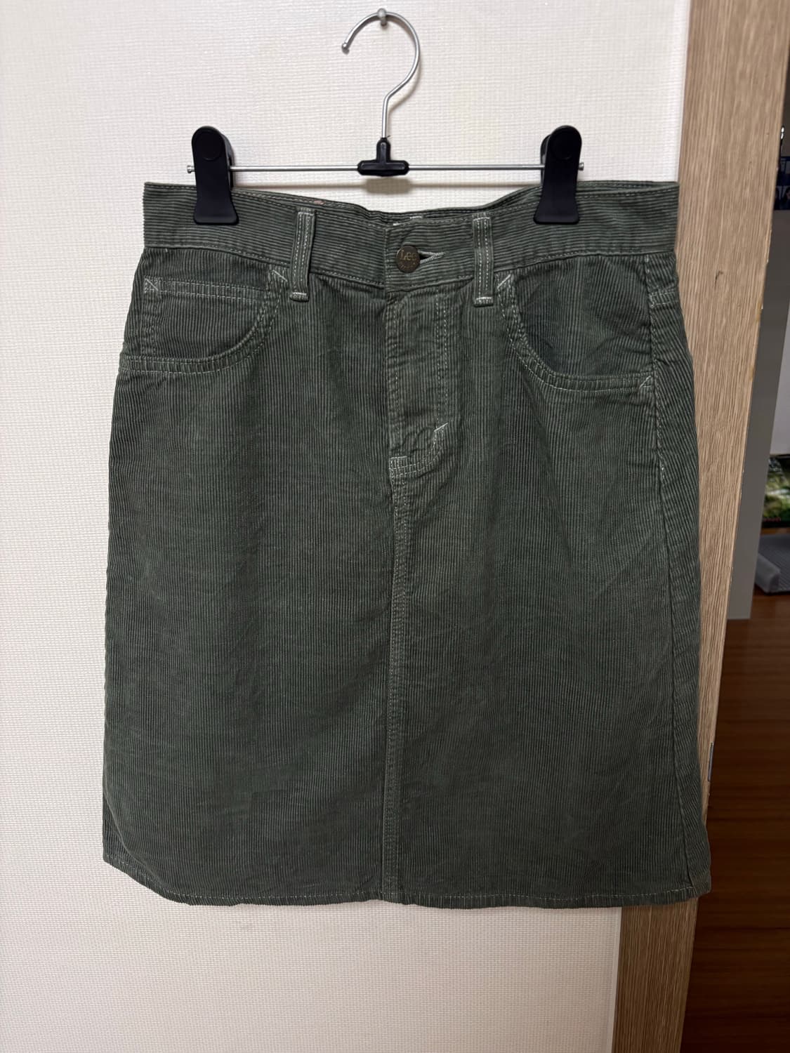 Lee 코듀로이 스커트 상품이미지1