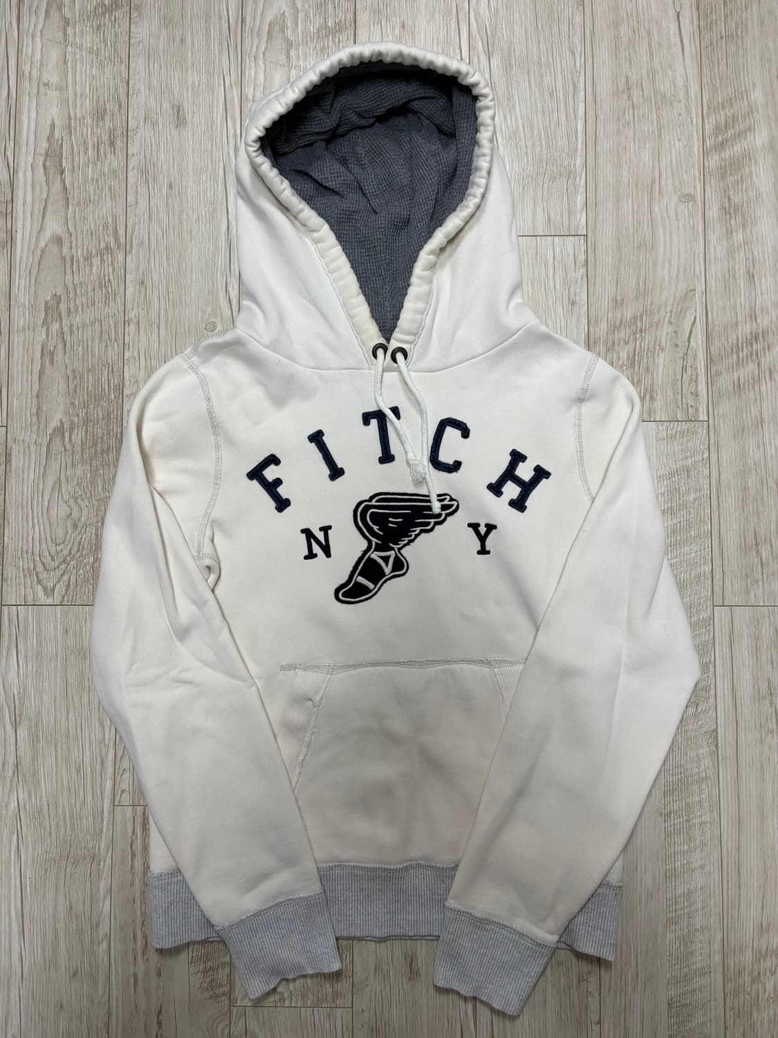 아베크롬비 후드티 화이트 L 상품이미지1