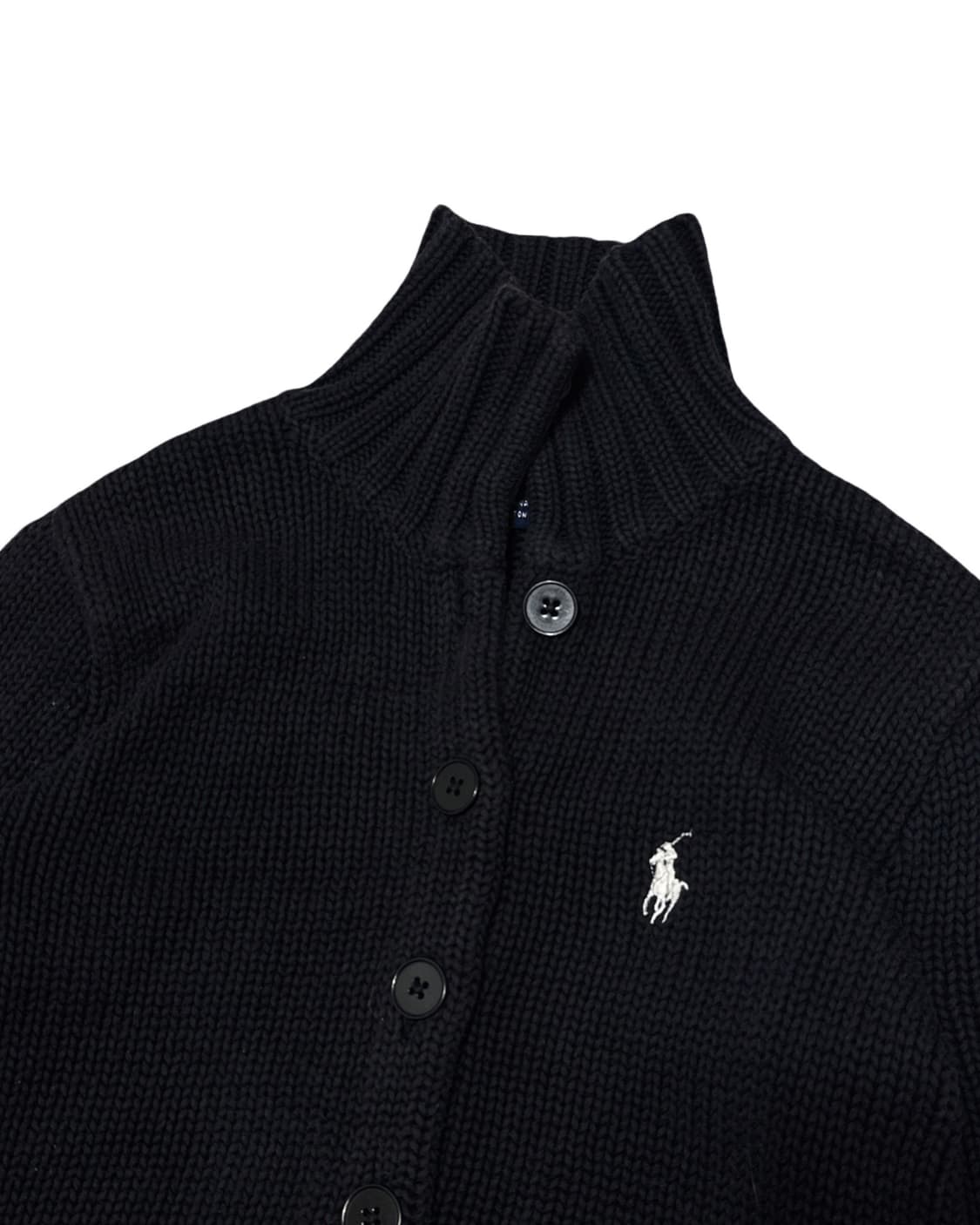 폴로 랄프로렌 블랙 버튼 니트 가디건 상품이미지4