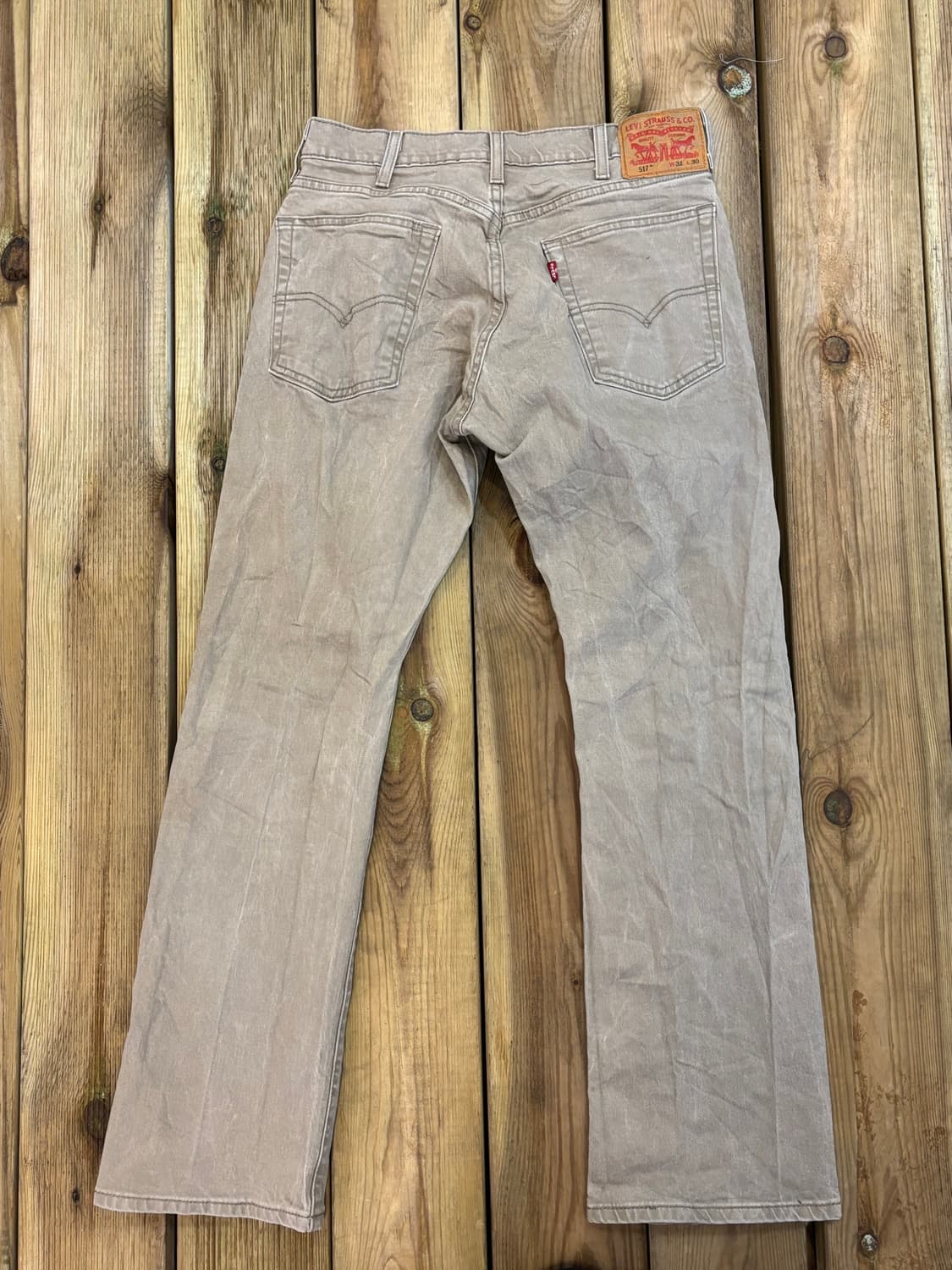 Levi’s 517 베이지 부츠컷 팬츠 상품이미지8