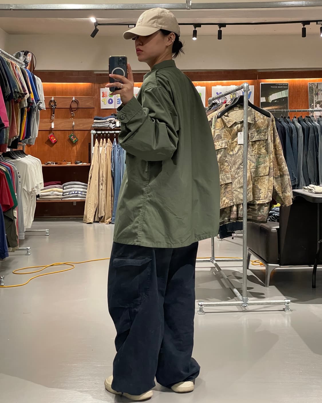 빈티지 밀리터리 BDU 야상 필드 자켓 상품이미지2