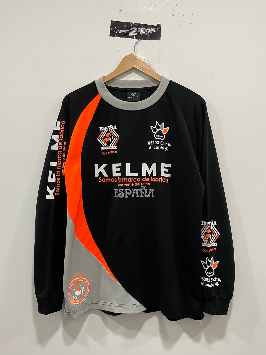 KELME 켈미 빅로고 블록코어 긴팔 져지 롱슬리브 상품이미지3