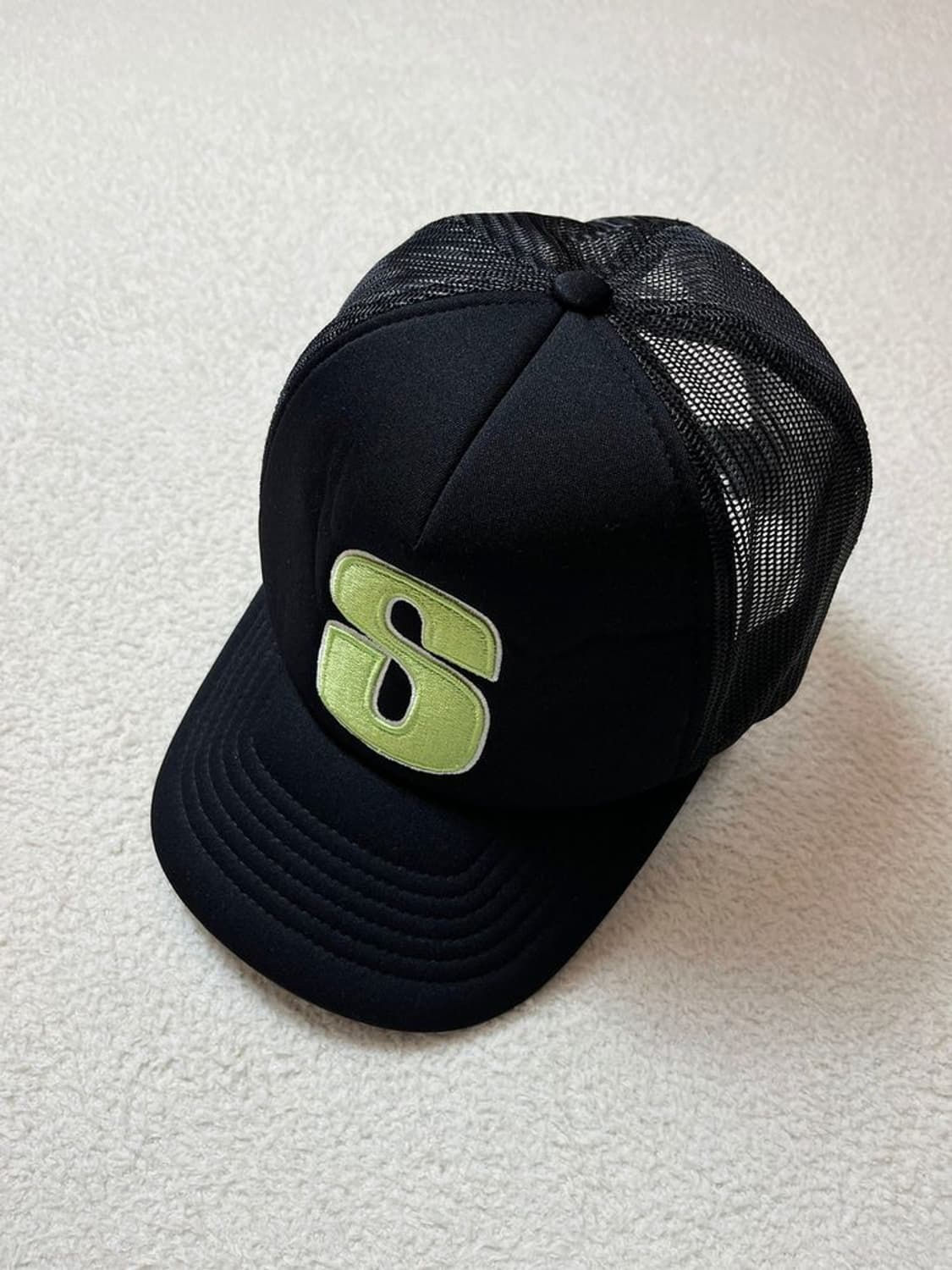 스투시 Stussy 빅 S 트러커 메쉬 캡 모자 A1703 상품이미지2