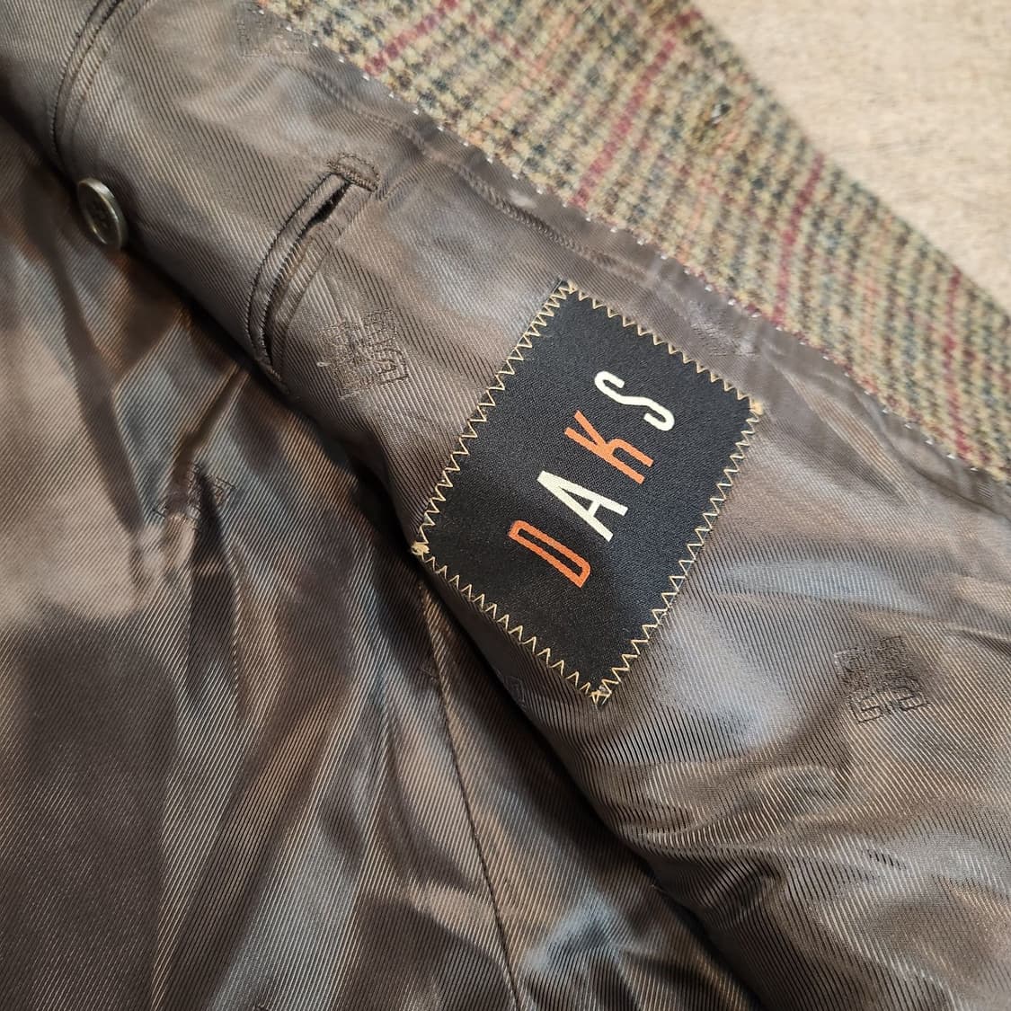 닥스 캐시미어 알파카 울 트위드 자켓 105 하운드투스 상품이미지6