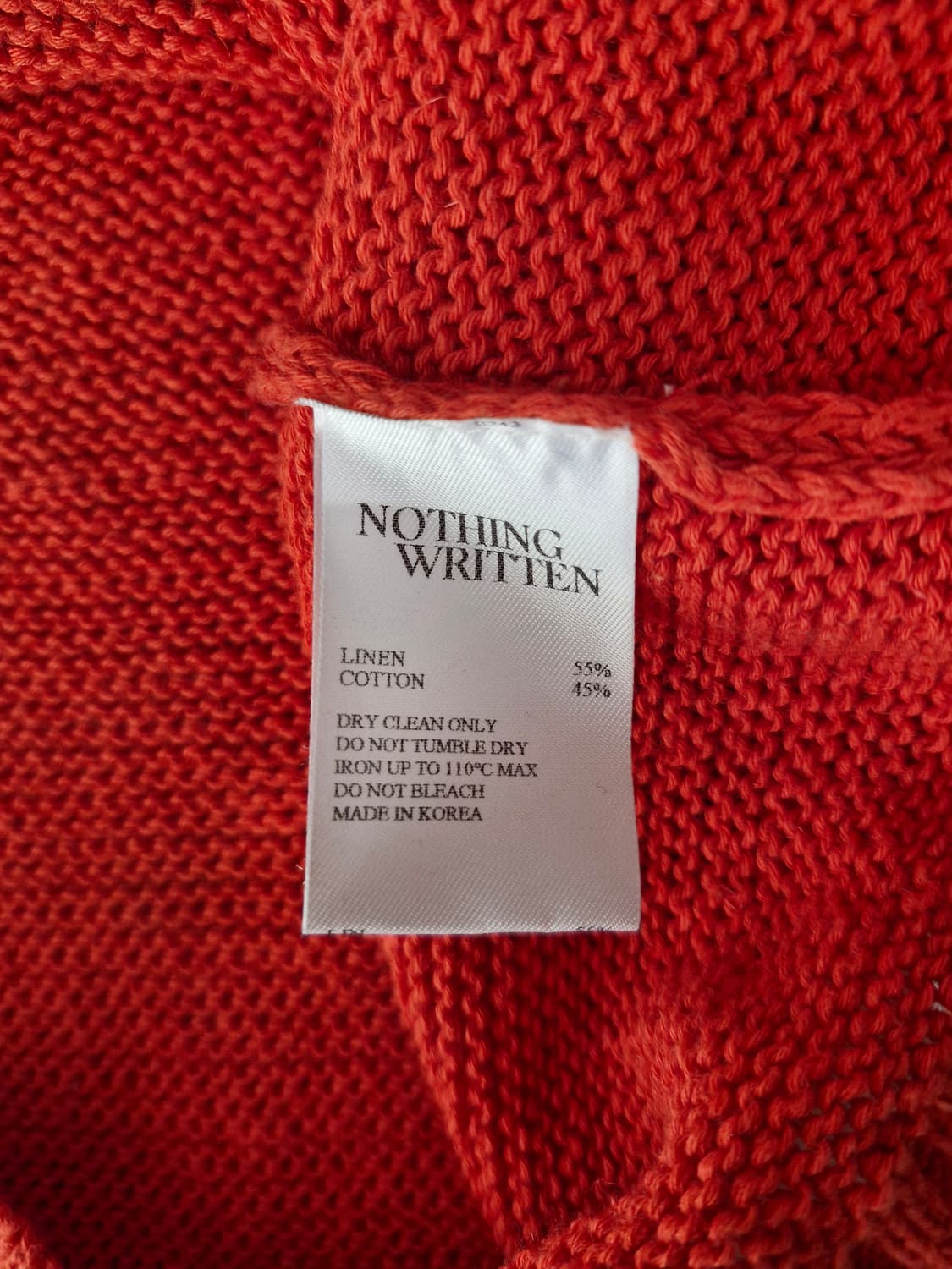 낫띵리튼 아이비 코튼 가디건 캔디레드(F) 상품이미지9