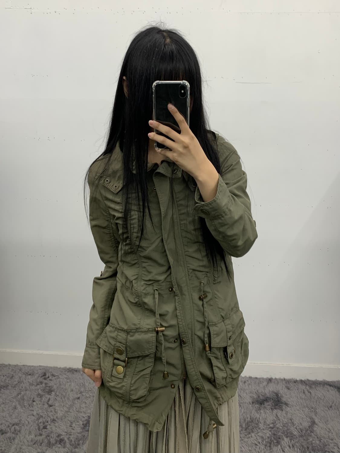 재패니즈 셔링 밀리터리 야상 자켓 상품이미지2