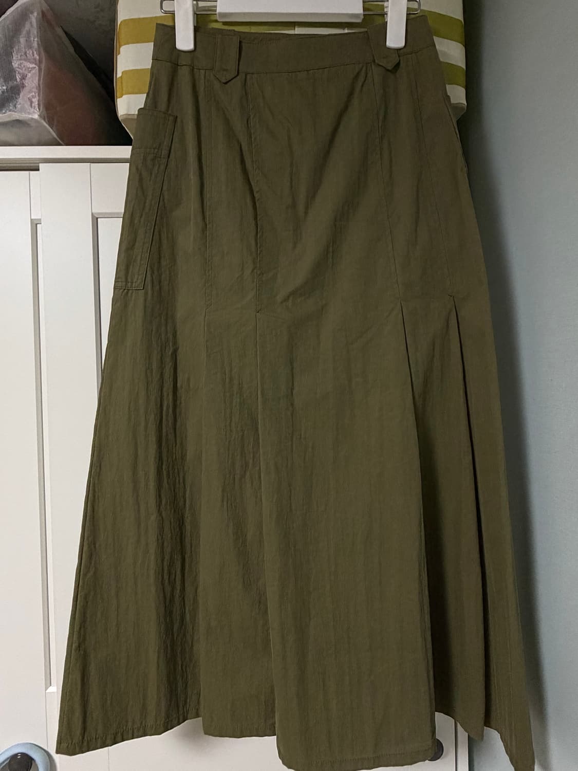 에토스 언발란스 스커트 카키 ethos S사이즈 상품이미지9
