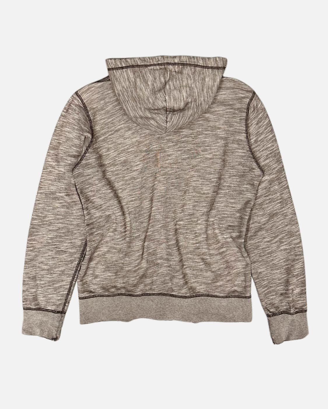 grunge melange aging hood zip-up 상품이미지5