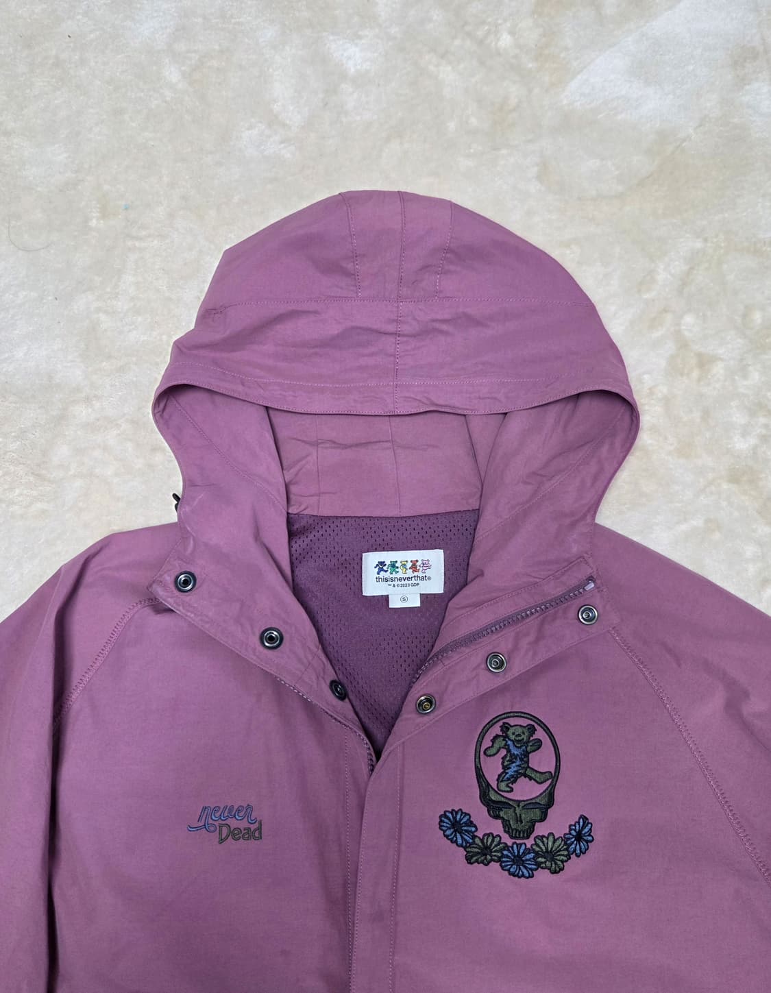 GD SYF Wind Jacket Plum 상품이미지7