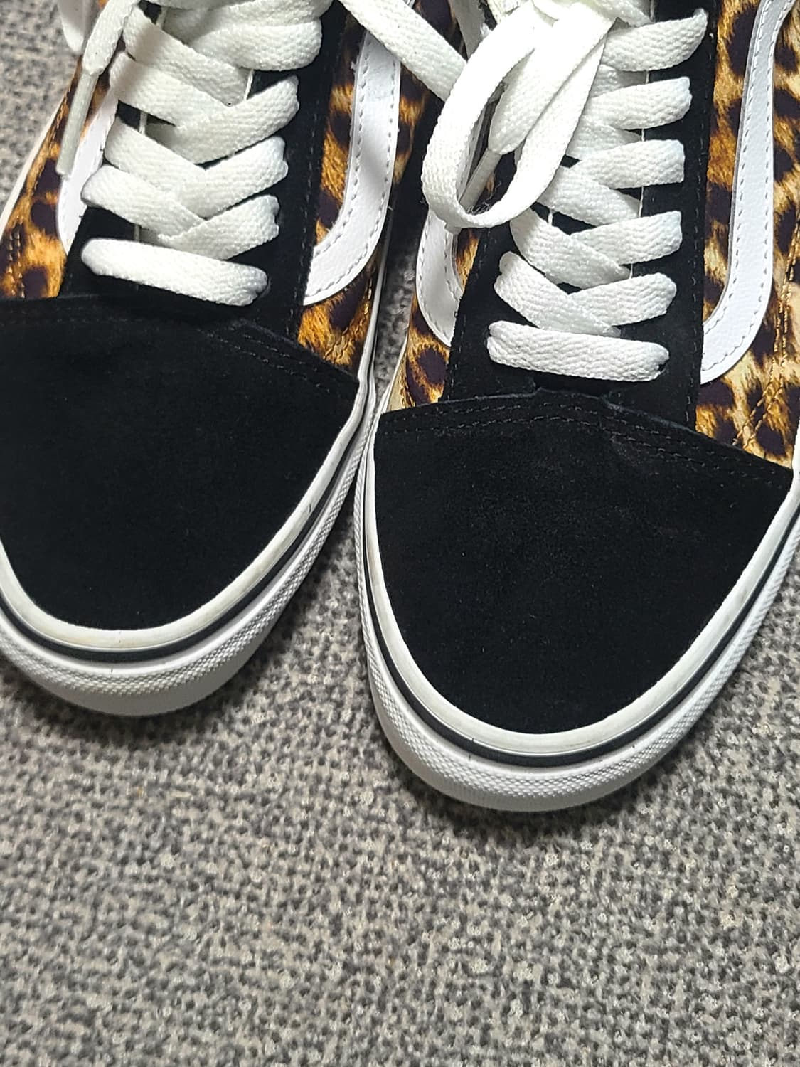 반스  해외판  레오파드 220mm  택만뗀 상태 상품이미지3