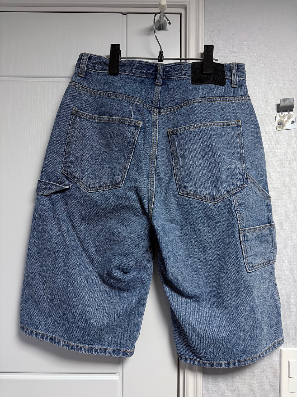 스웨이드 데님 버뮤다 팬츠 S 중청 상품이미지2