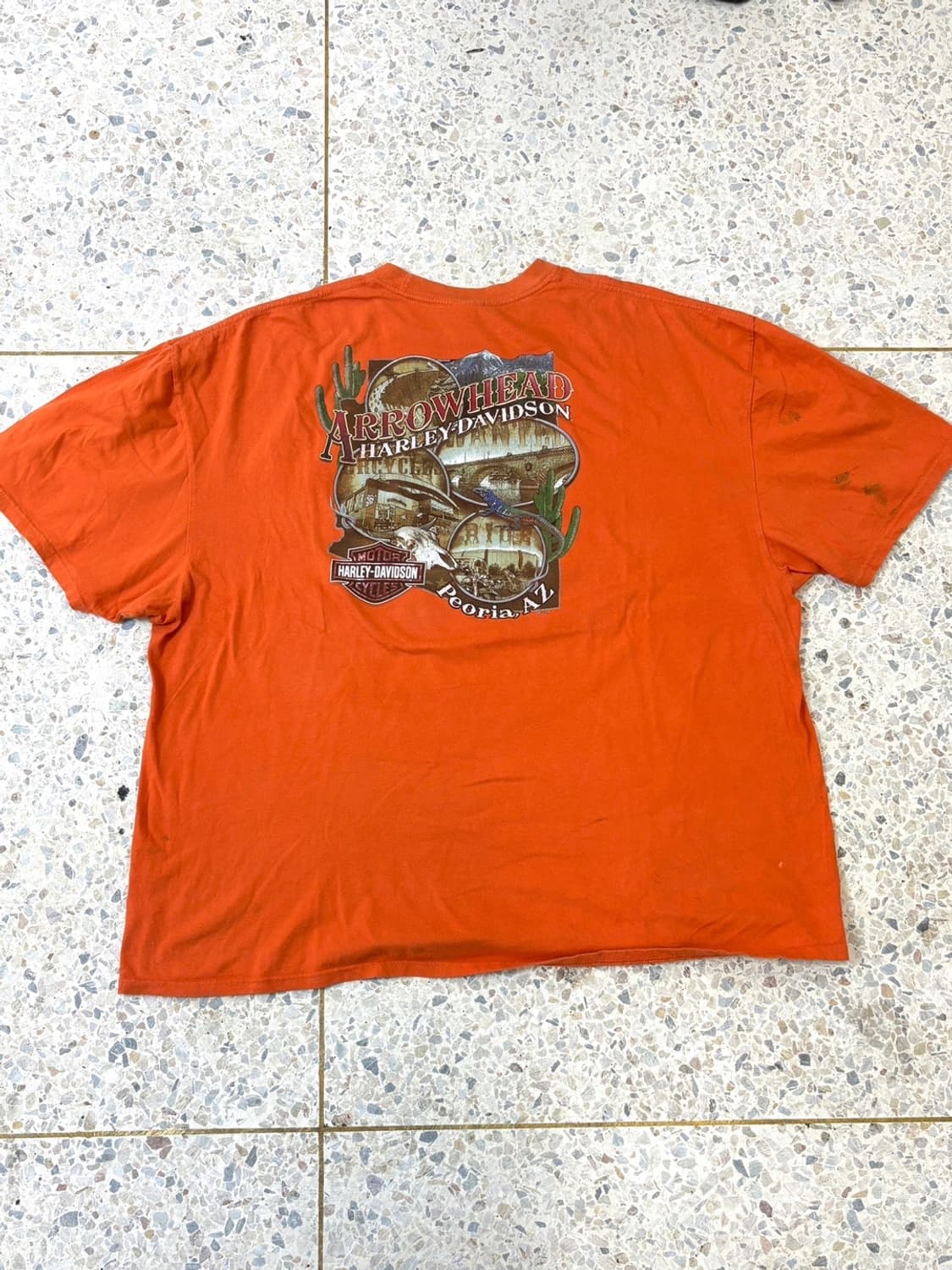 할리데이비슨 프린팅 반팔  상품이미지4