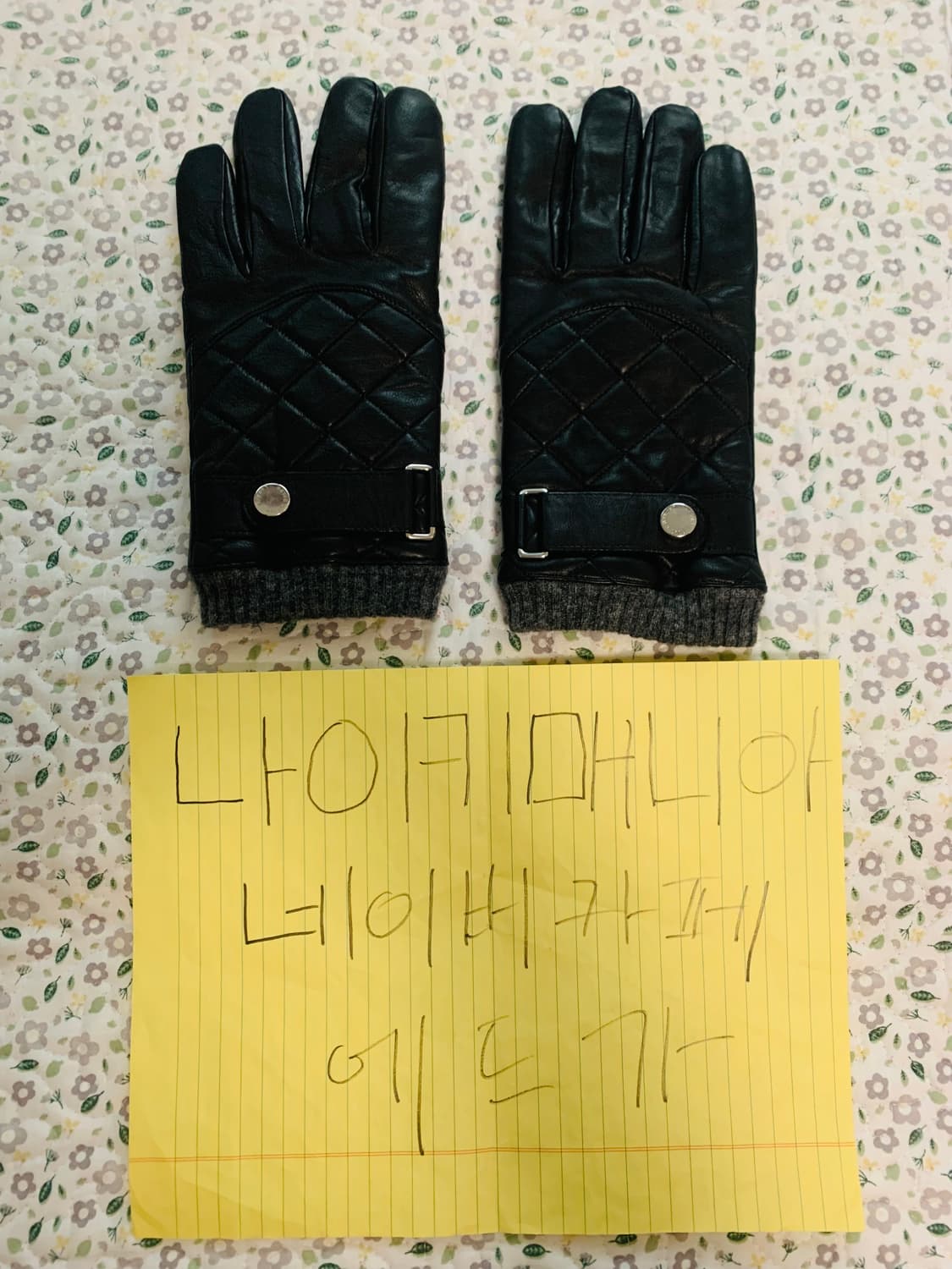 [S] 폴로 랄프로렌 신슐레이트 장갑 블랙 상품이미지6