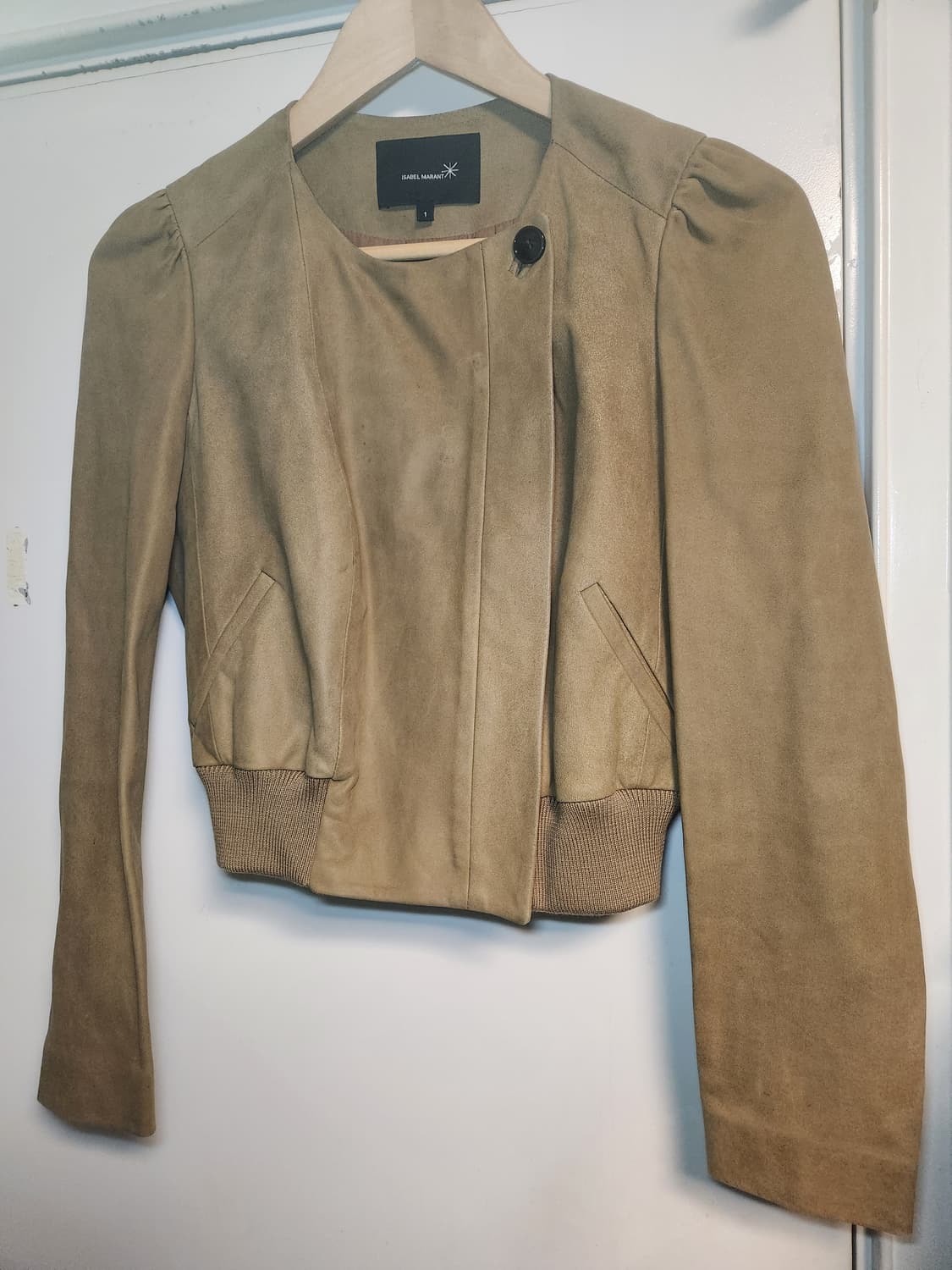 이자벨마랑 양가죽 100% 크롭 자켓 (XS정도) 상품이미지2