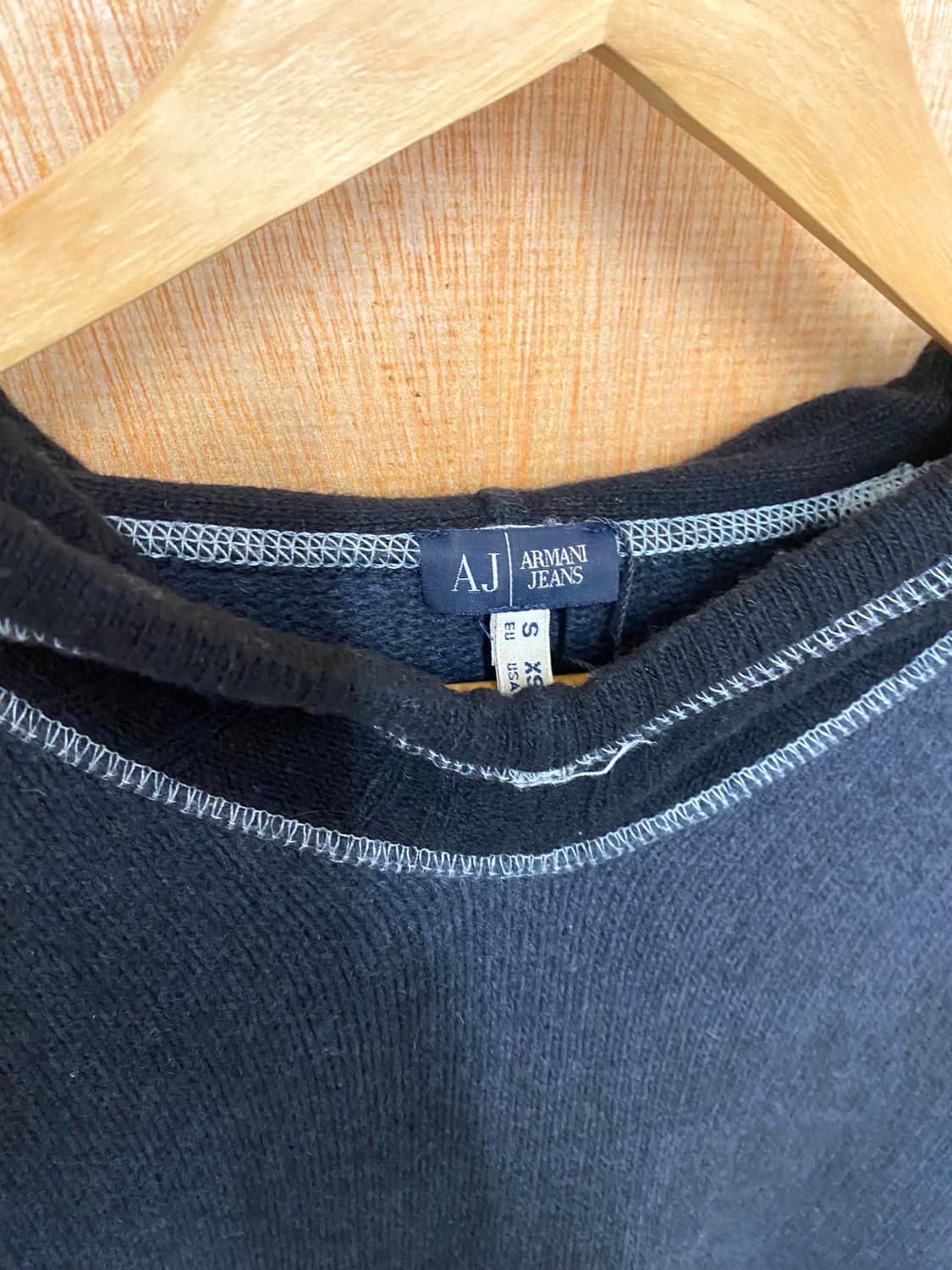 ARMANI JEANS hood knit 알마니 진스 후드 니트 상품이미지6