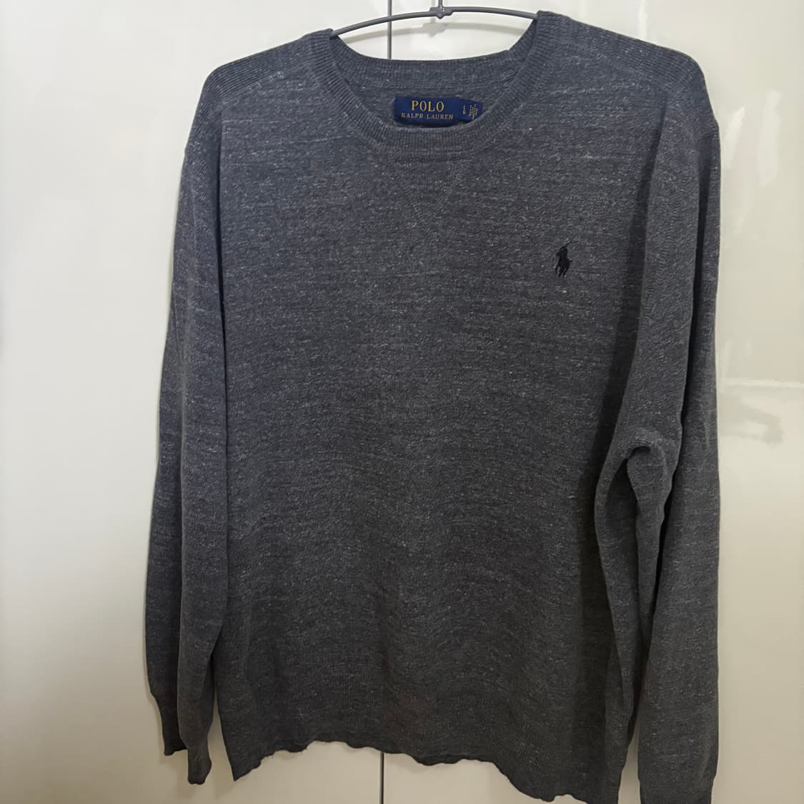 폴로 니트 그레이 LG사이즈 상품이미지1