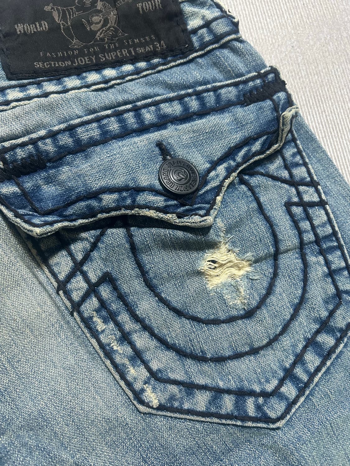 트루릴리젼 조이 슈퍼 티 True Religion 29사이즈 상품이미지4