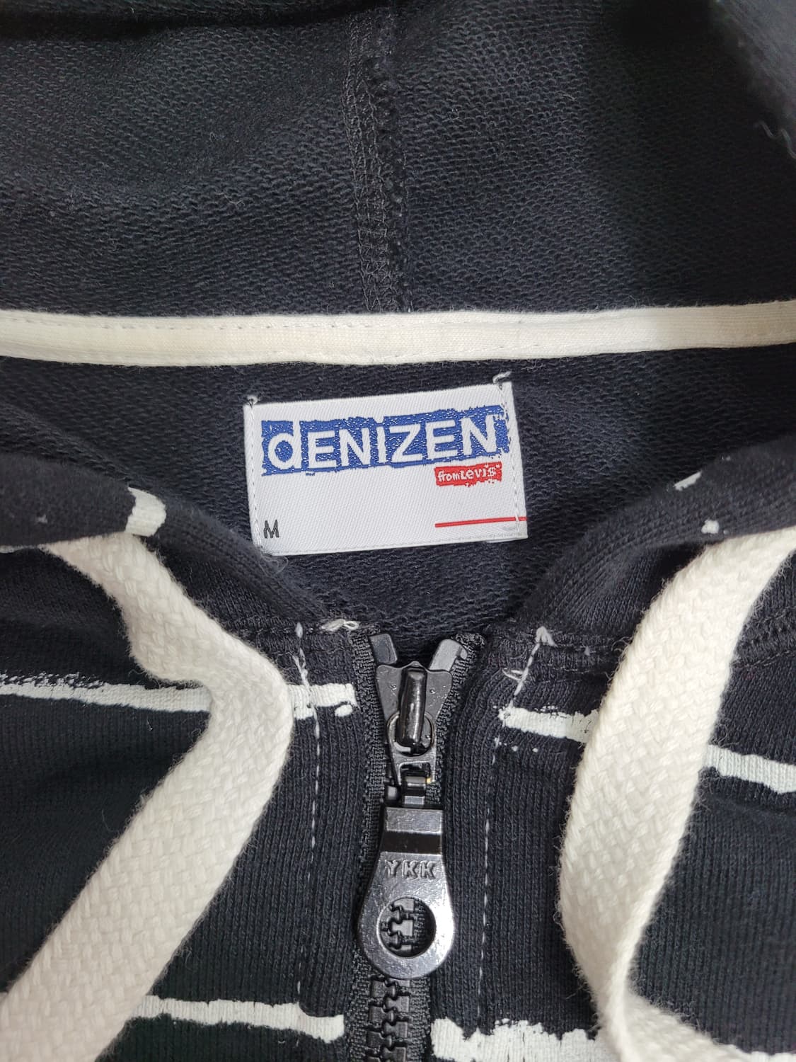 LEVI'S 데니즌 프린팅 스트라이프 후드 집업 / 남 M 상품이미지8