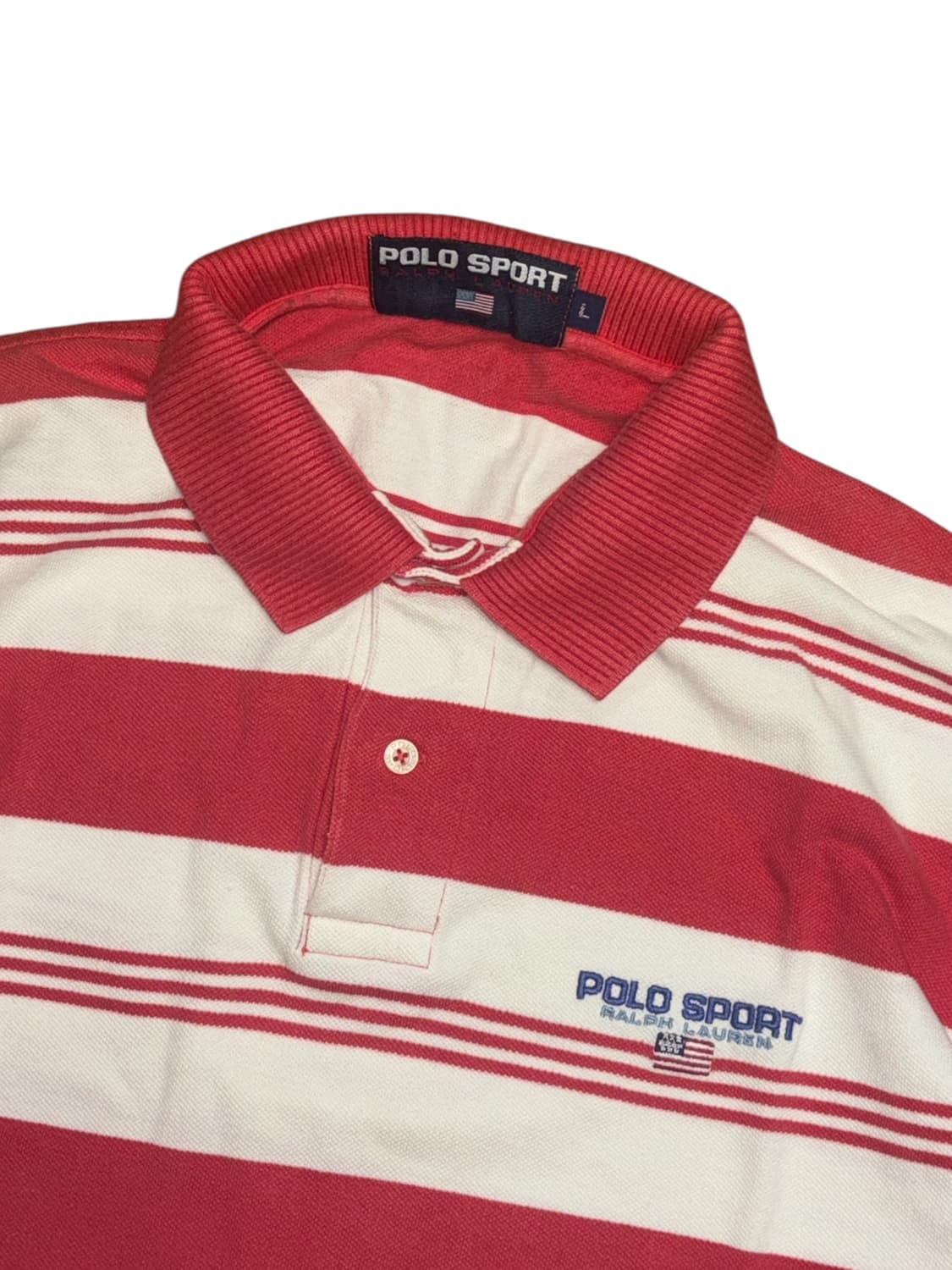 폴로 랄프로렌 폴로 스포츠 성조기 럭비티 상품이미지4