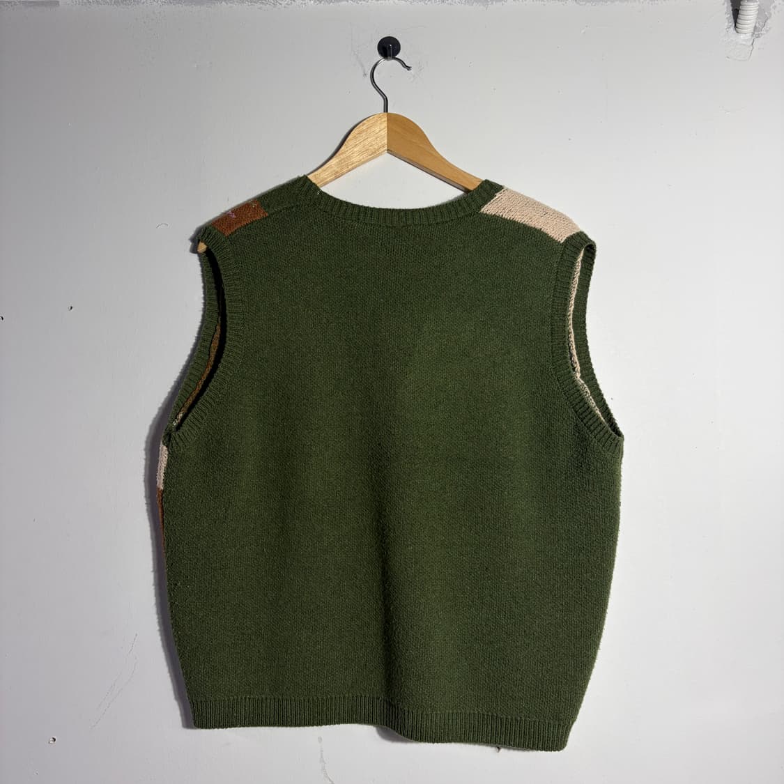 빈티지 모리걸 패치 니트 조끼 (무료배송) 상품이미지2