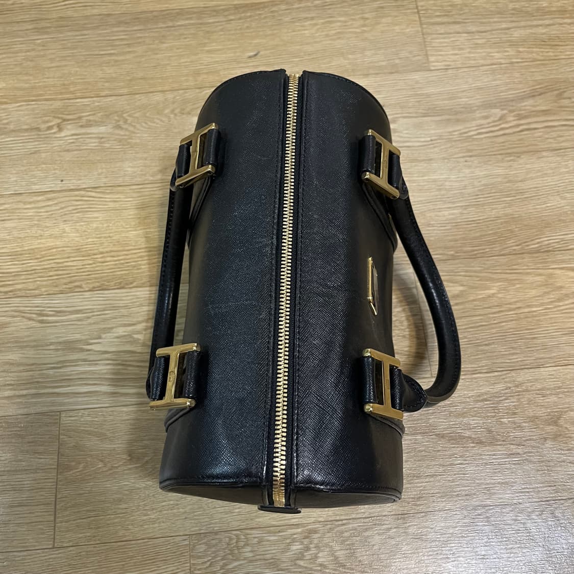 정품/백화점) MCM 사피아노 블랙 보스턴 토드백 토트백 핸드백 가방 상품이미지6