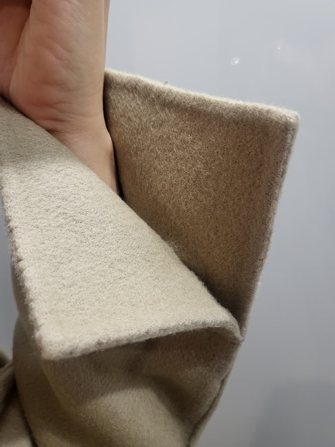 택포♦️새상품♦️핸드메이드 롱 코트 울코트 아우터 겨울 자켓 상품이미지5