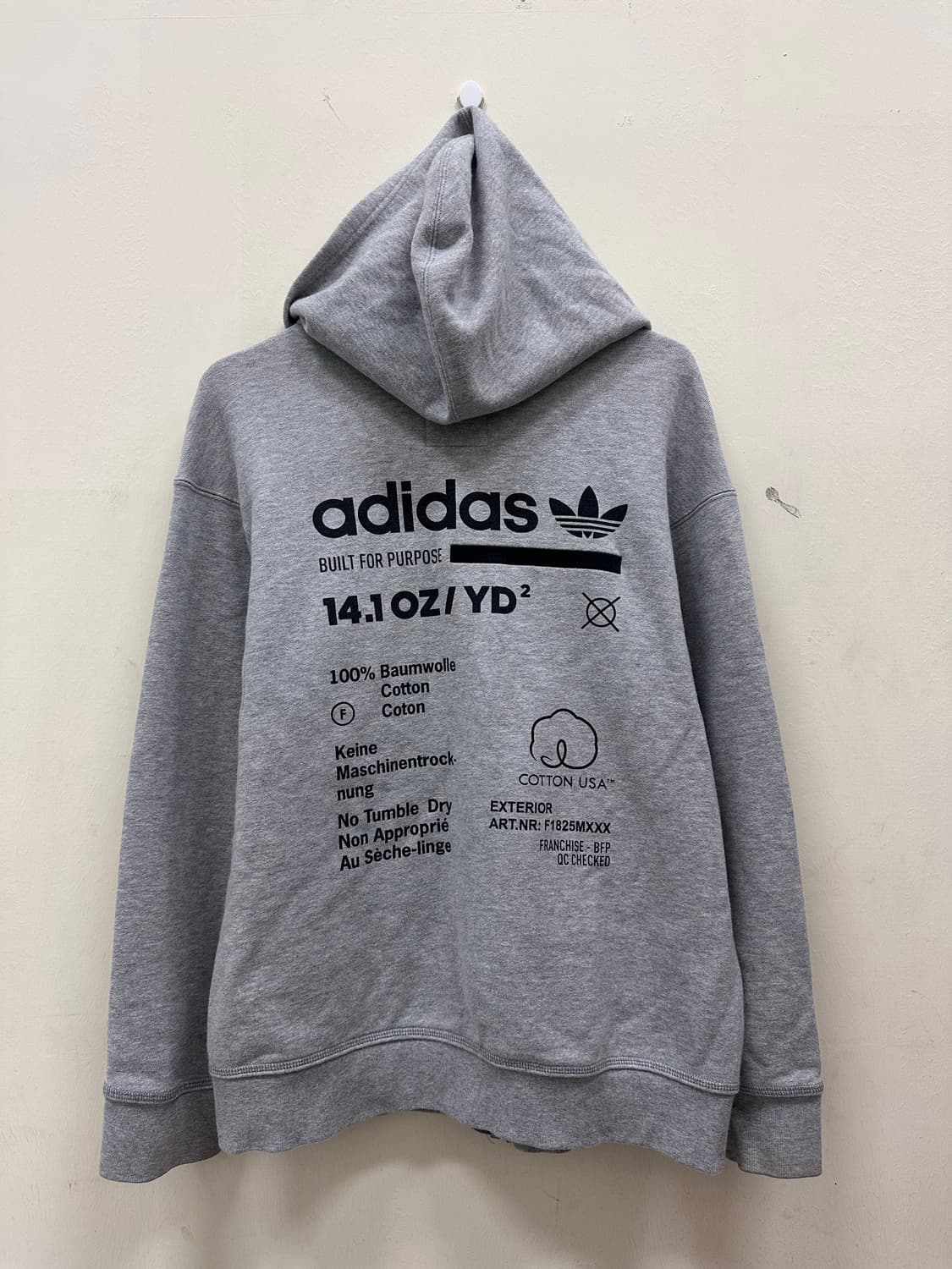 아디다스 그레이 후드집업 상품이미지5