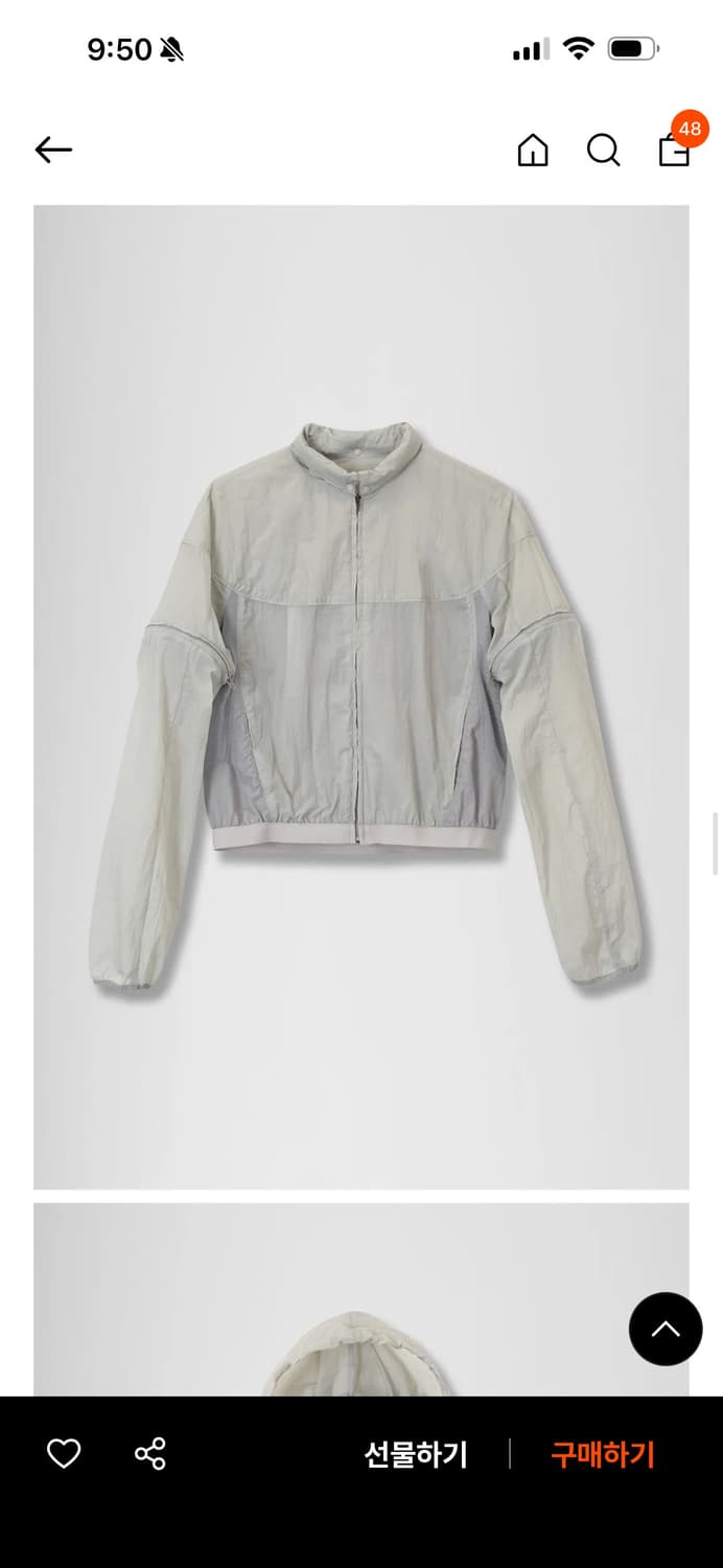 EE 나일론 메쉬 윈드 브레이커 상품이미지4