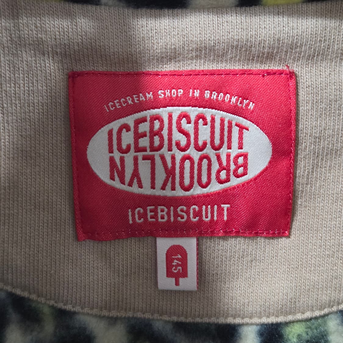 아이스비스킷 풀오버 하프집업 플리스 원피스 145 상품이미지3