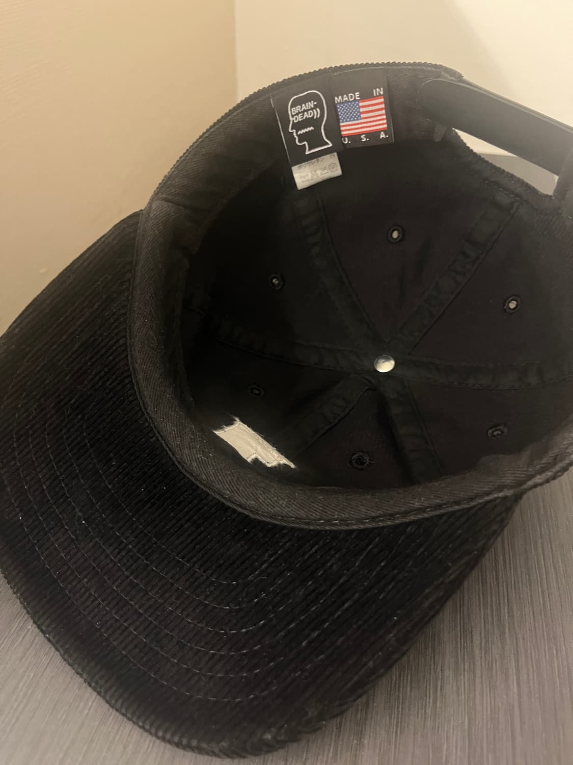 브레인데드 코듀로이 캡 상품이미지6