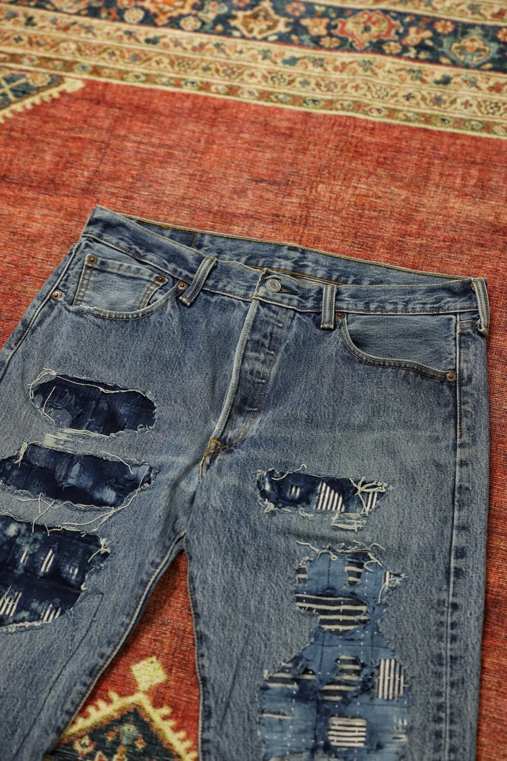 리바이스 501 커스텀 데님팬츠 판매 상품이미지4