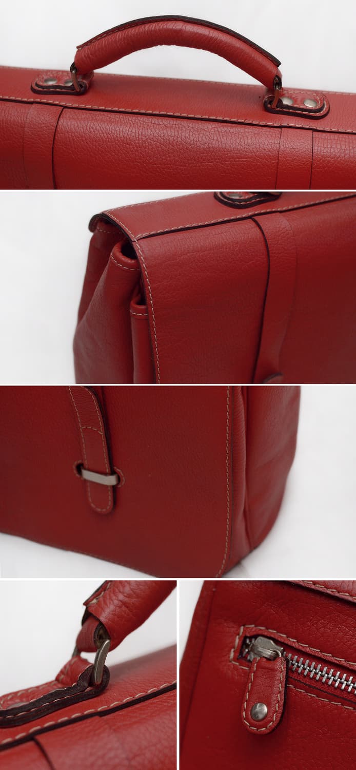 이사이아 (ISAIA) 나폴리 풀레더 이탈리안 클래식 브리프케이스 상품이미지8