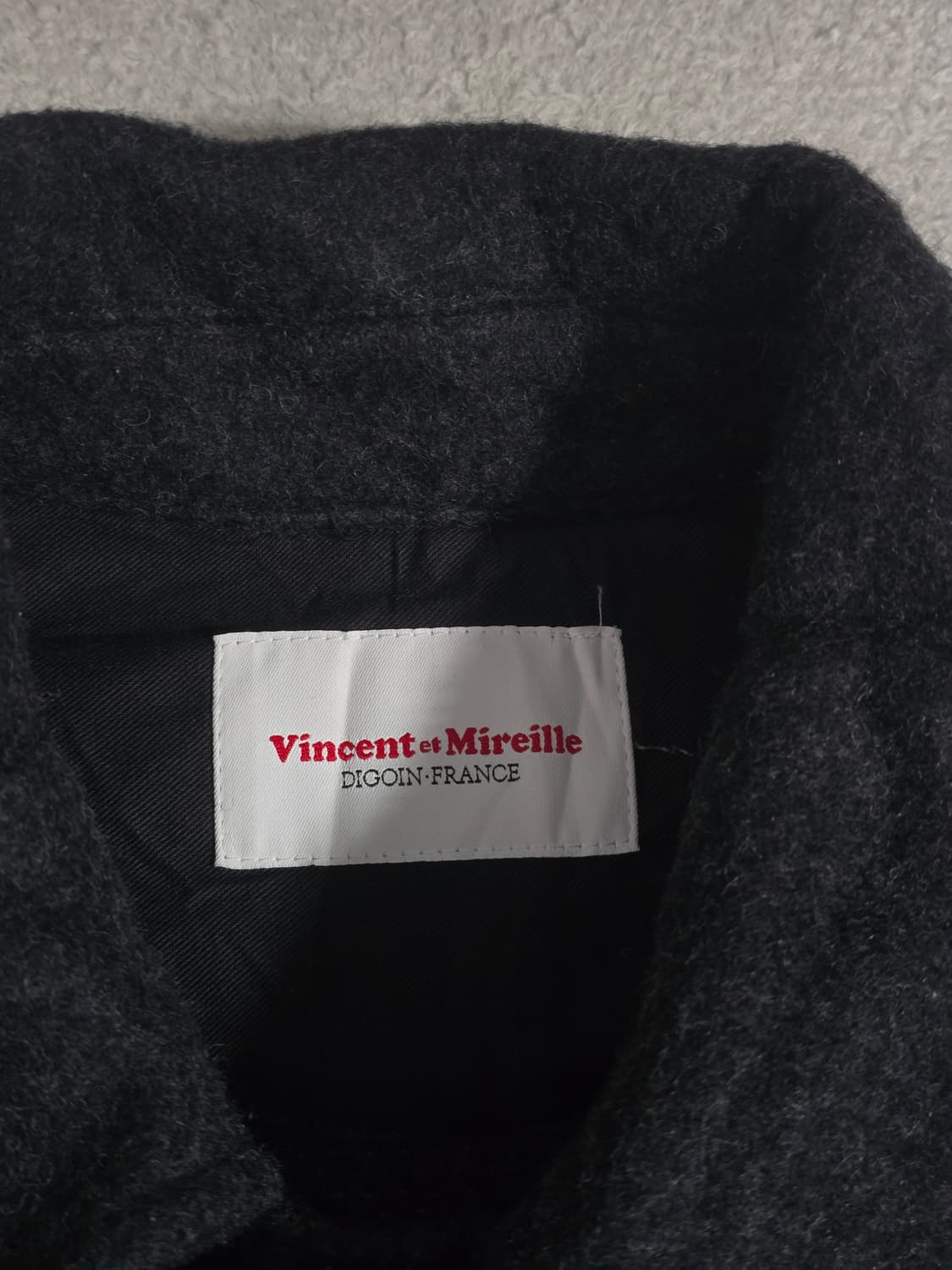 Vincent et Mireille 빈센트 엣 밀레 울 혼방코트 40 상품이미지6