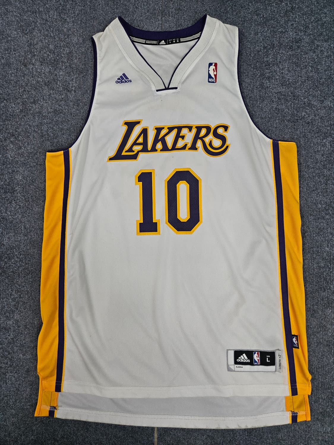아디다스 NBA LA 레이커스 스티브 내쉬 농구 져지 급처 상품이미지1