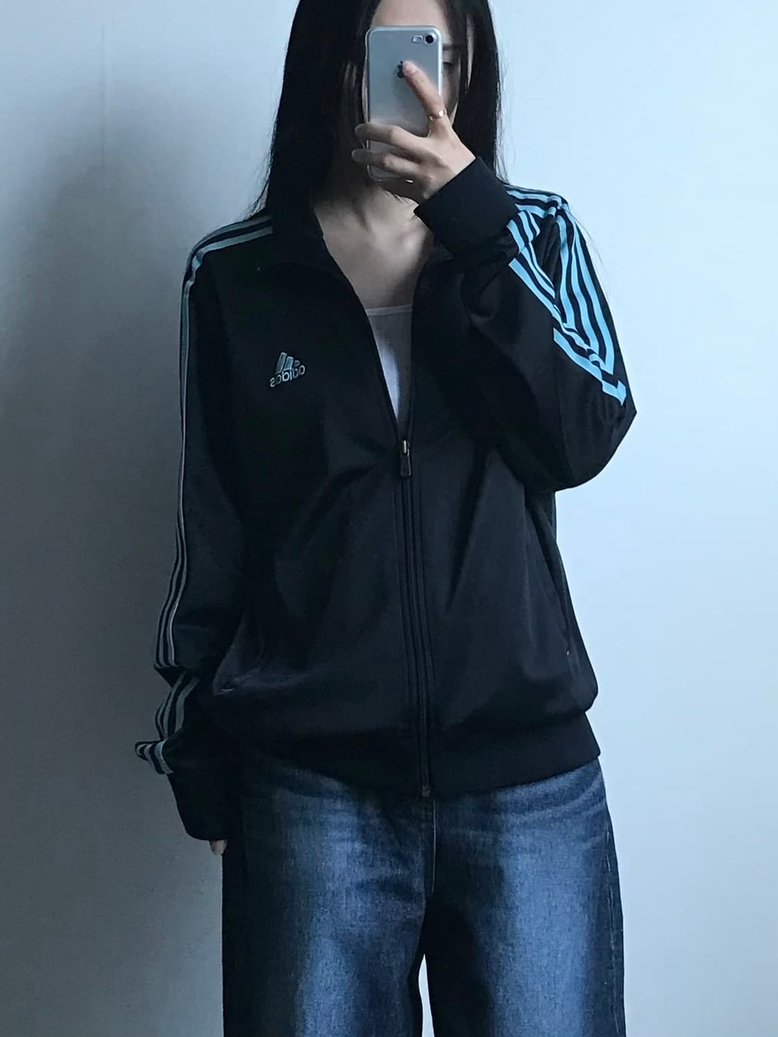 아디다스 사이드라인 블랙 트랙탑 져지 상품이미지1