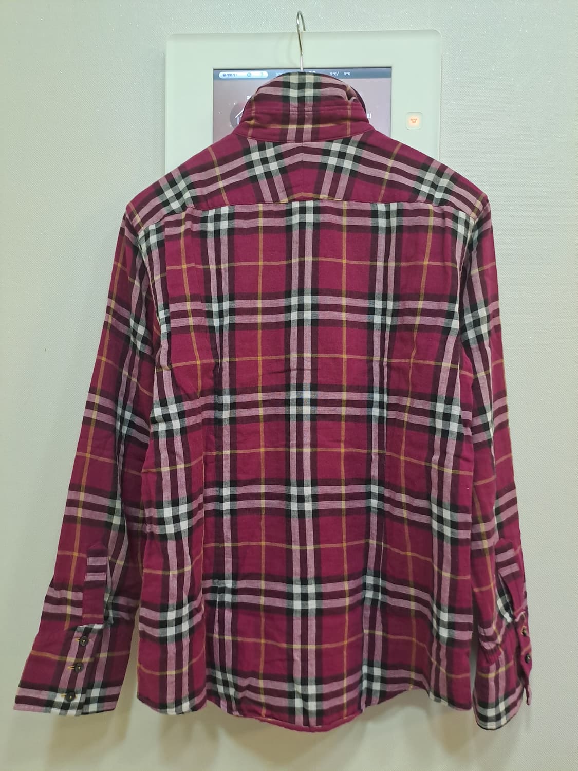 버버리 블랙라벨 체크셔츠(burberry blacklabel)2 상품이미지2