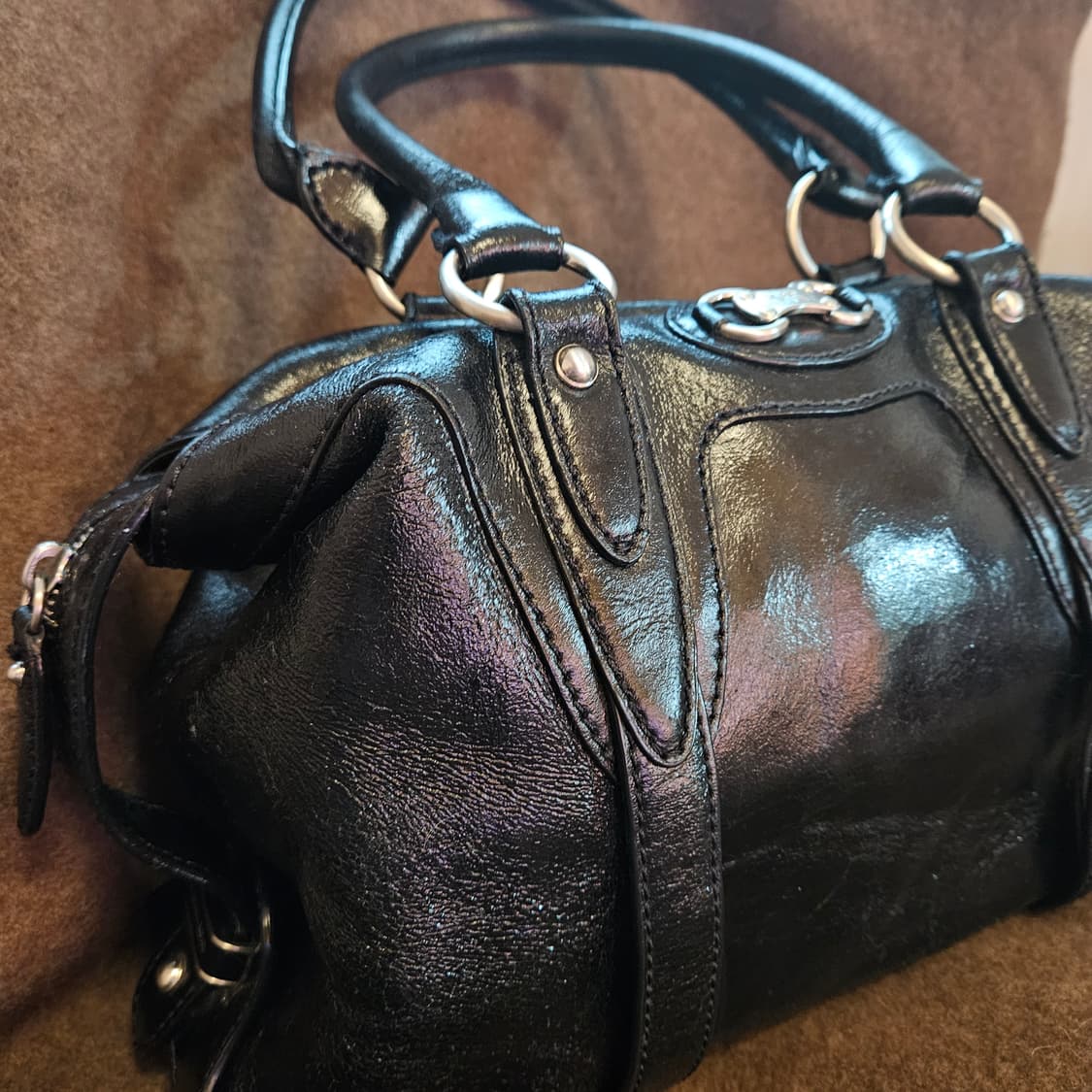 마이클 코어스 블랙 토트백 숄더백 상품이미지3