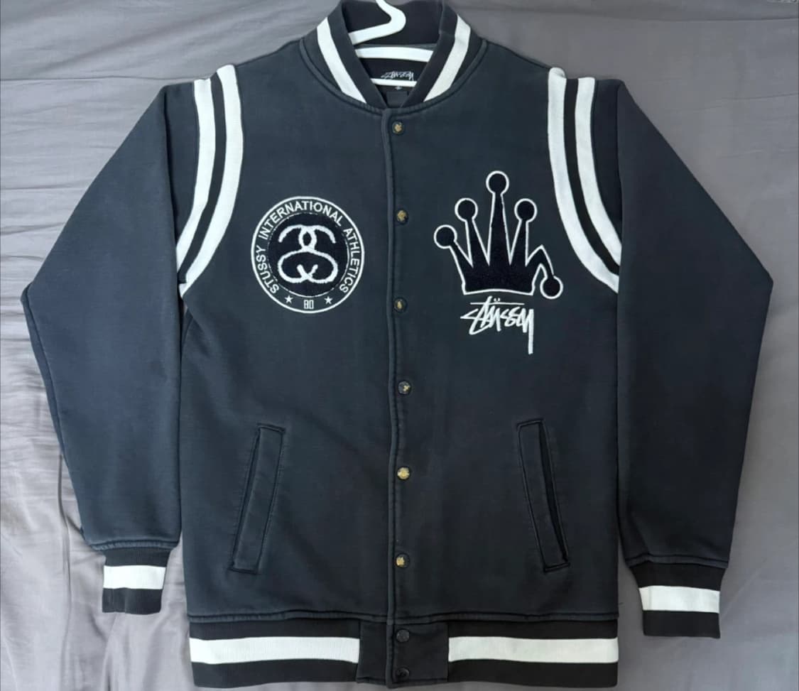 스투시 바시티 자켓 m 상품이미지1