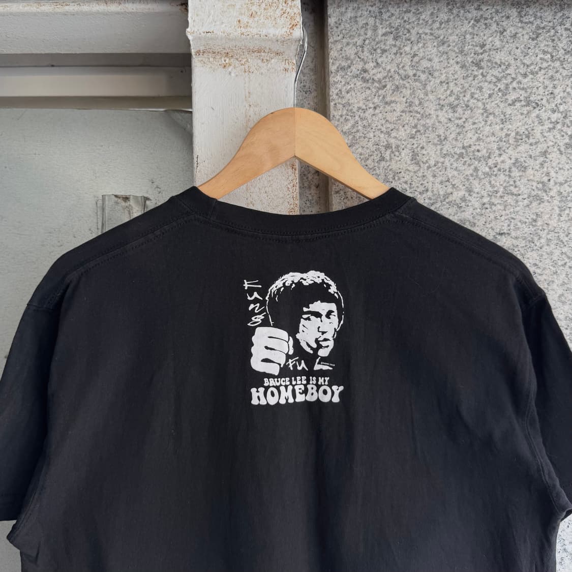 VTG JPN 브루스 리 홈보이 로고 반팔티 상품이미지5