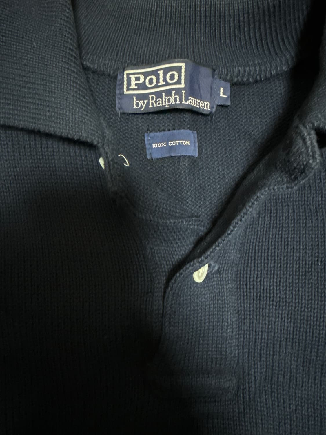 폴로 반팔 니트 L 빈티지  상품이미지2