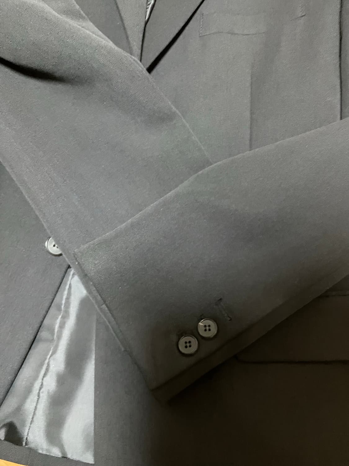 시그니처 세미오버핏 싱글 블레이저 L 상품이미지3