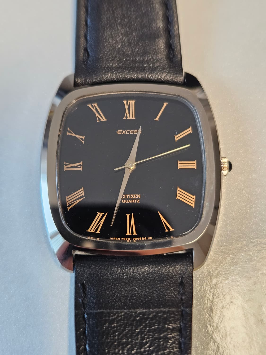 시티즌 익시드 빈티지 가죽 드레스 시계 상품이미지3