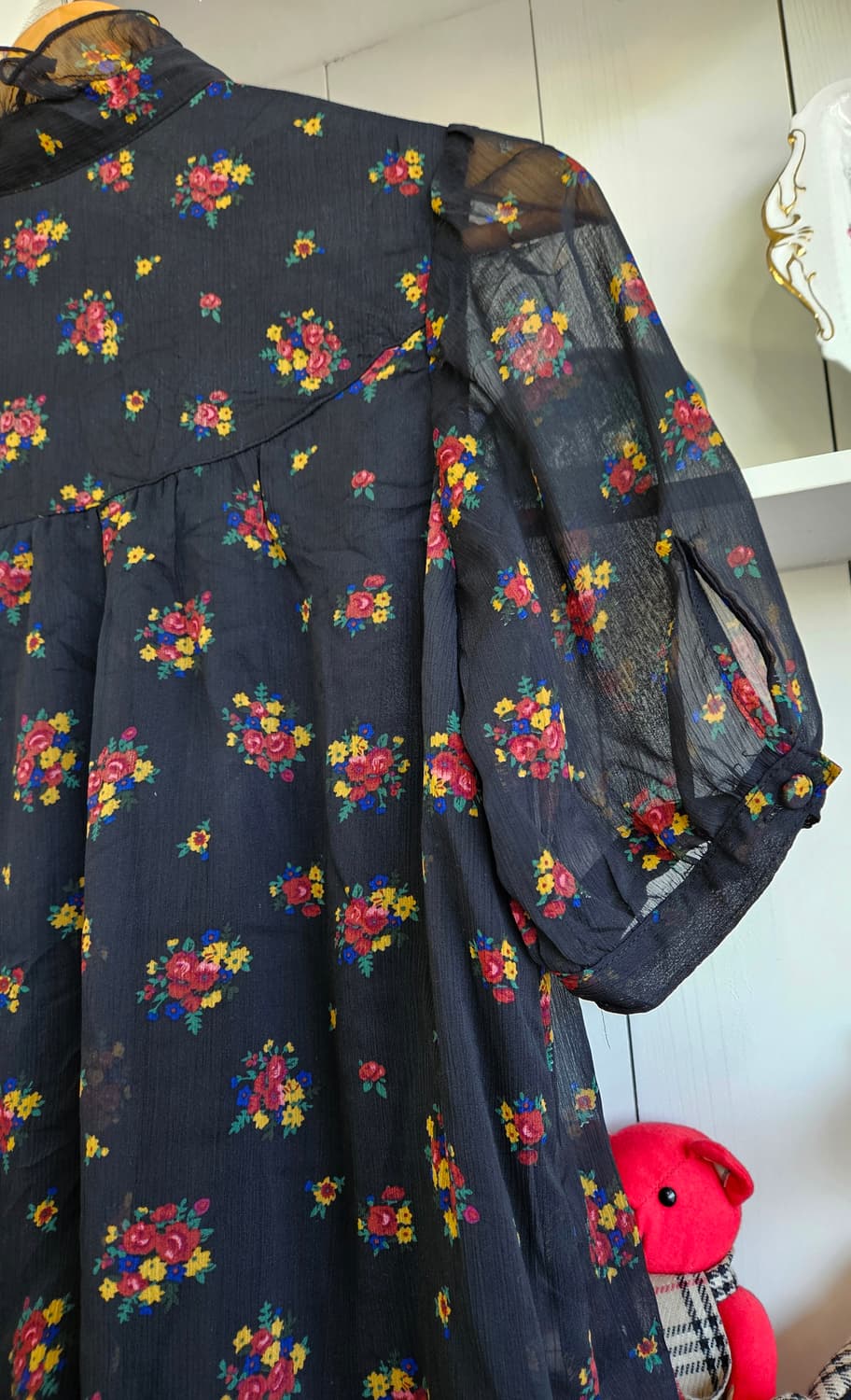 플라워 쉬폰 원피스 상품이미지7