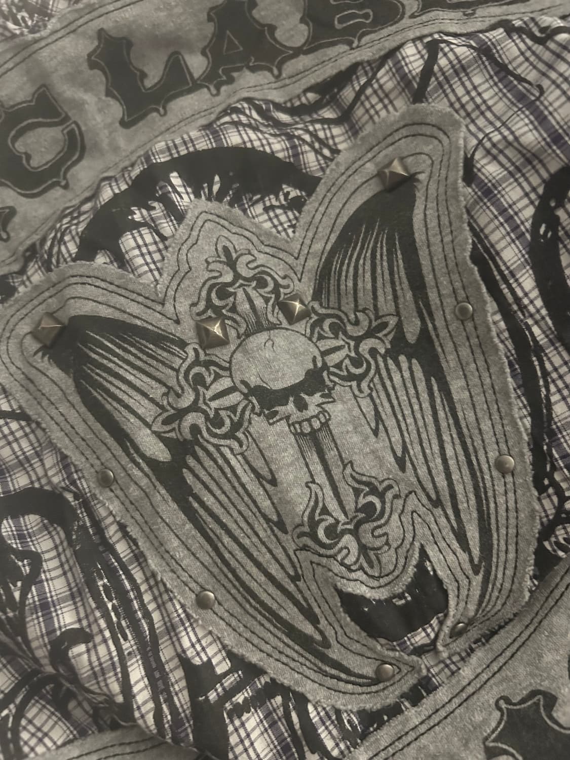 펑크 프린팅 티셔츠 상품이미지3