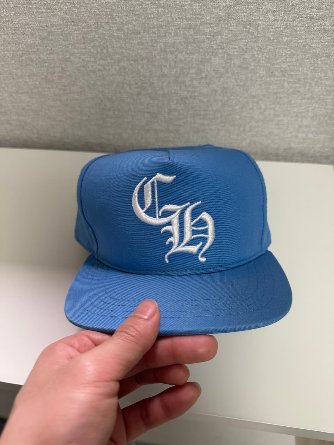 크롬하츠 ch 베이스볼 캡 블루 컬러 상품이미지2