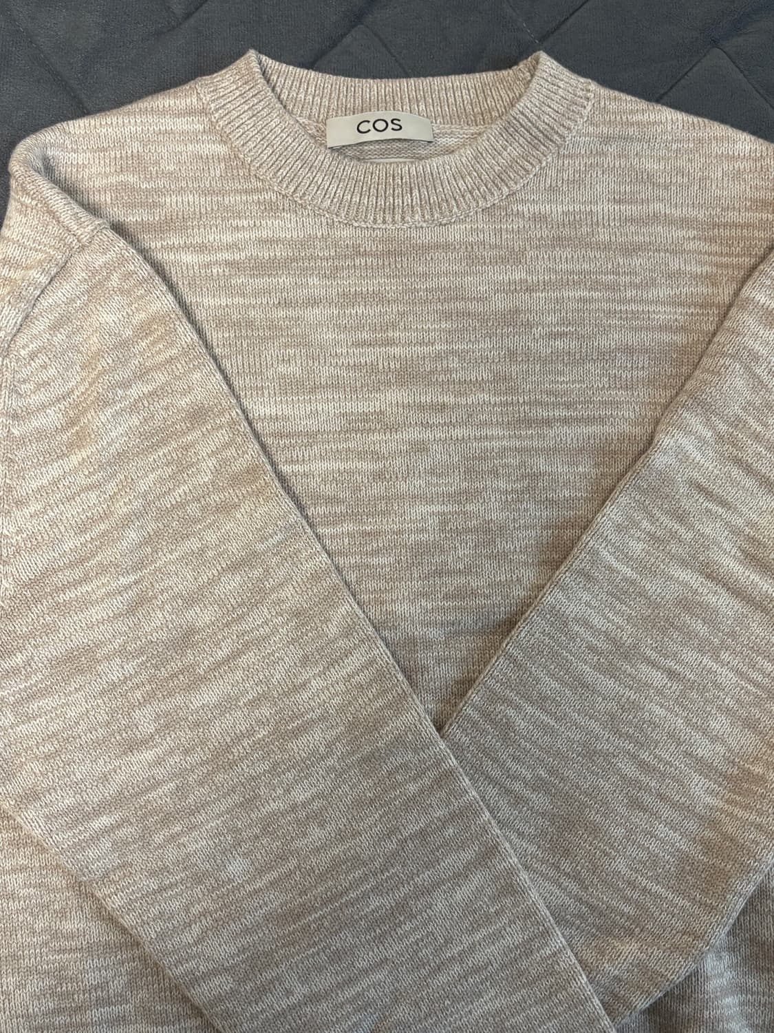 cos 베이지 릴랙스핏 s 100사이즈감 상품이미지4