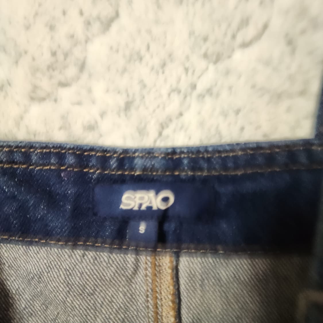 251A [S] 스파오 여성 끈 청 원피스 상품이미지2