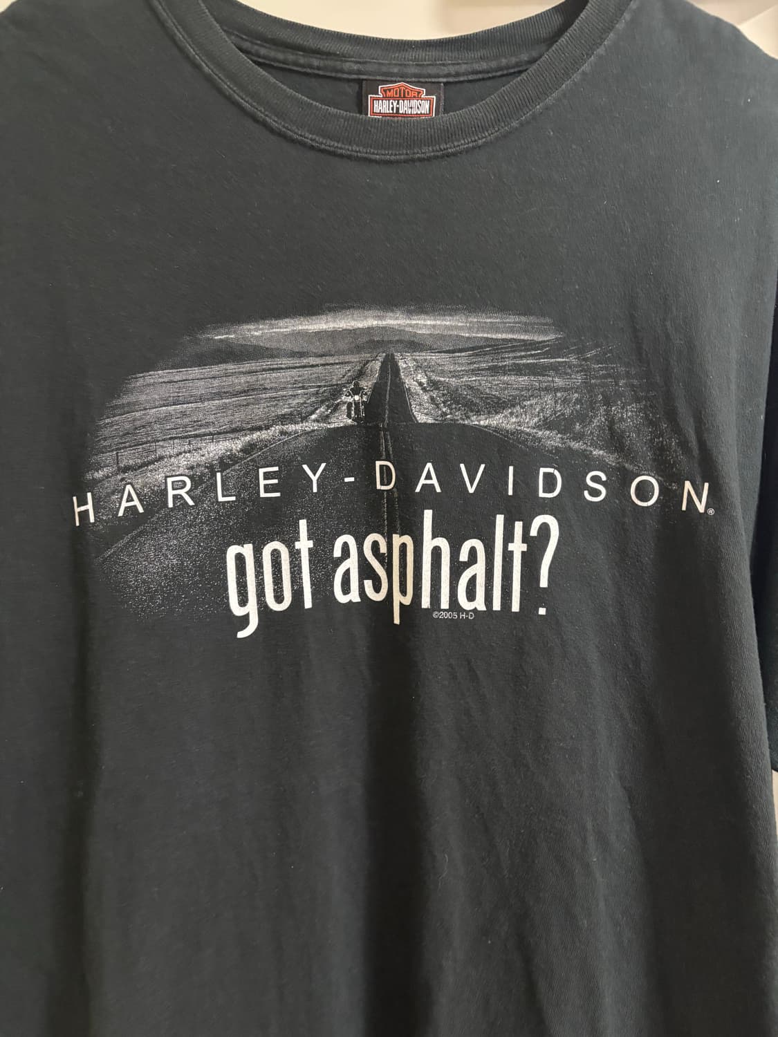 빈티지 할리데이비슨 “Got Asphalt?” 티셔츠 상품이미지4