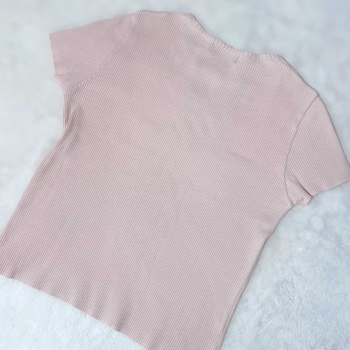 Burberry 버버리 블루라벨 히메갸루 딸기우유 딱붙 골지 대장 니트 상품이미지4