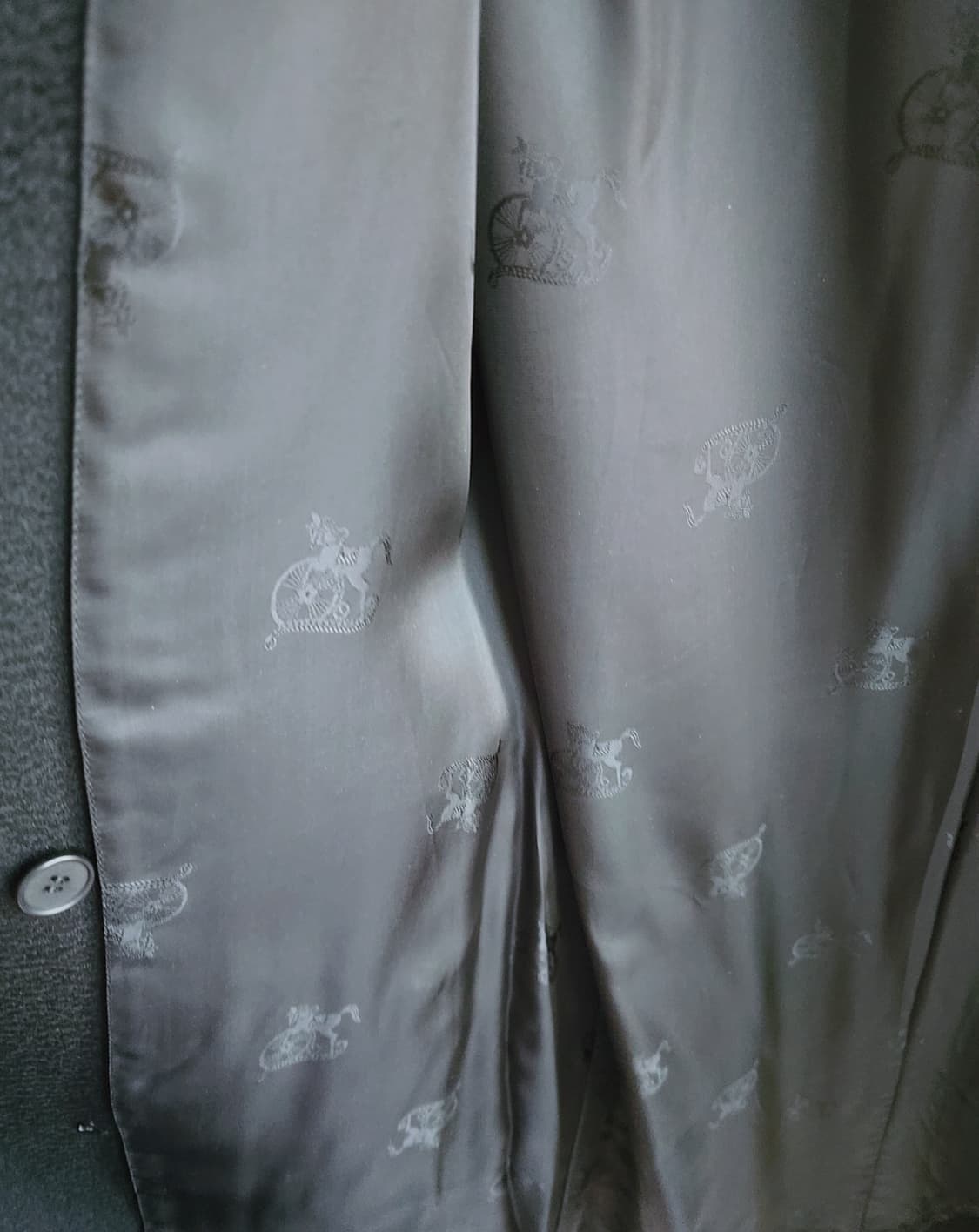 캐시미어 100 블랙 코트 상품이미지8